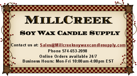 MillCreek Soy Wax Candle Supply